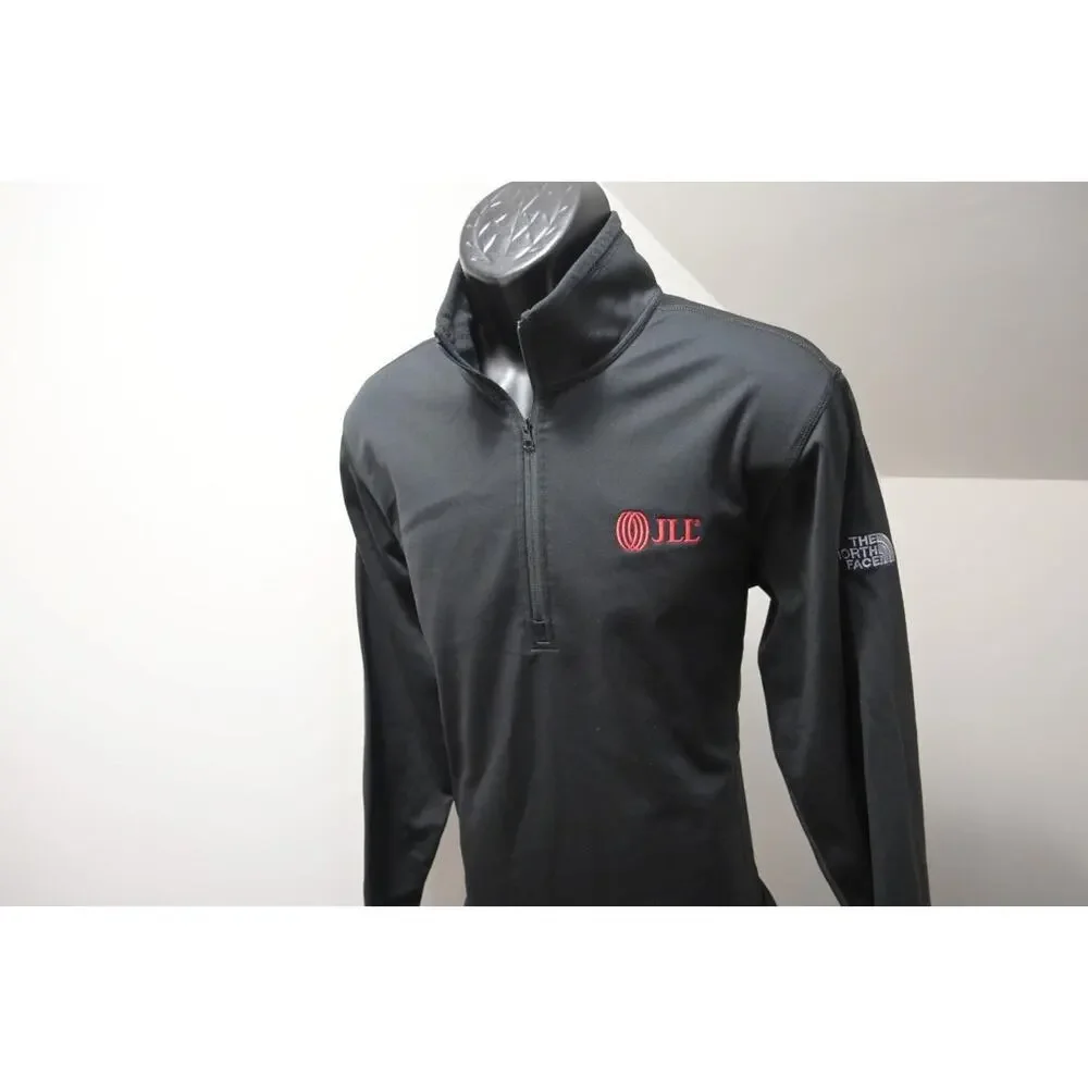 North Face 1/4 Zip Fleece Jacket Performance Pullover‎ Black Mens Size Medium